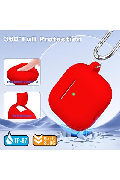 UnDePlus Apple AirPods 4Th Generation Compatible Case Standard Soft Silicone Case