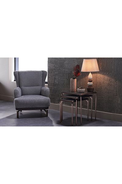 Bellona Havana Zigon Coffee Tables, Set of 3 Pieces
