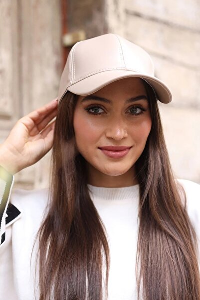 Fibula قبعة قبعة من الجلد الطبيعي