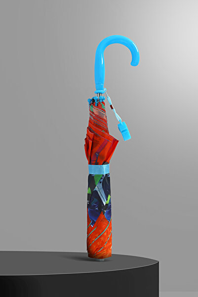 LUPİX Erkek & Kız Çocuk Düdüklü Şemsiye Dayanıklı Özel Tasarım Desenli Çocuk ...