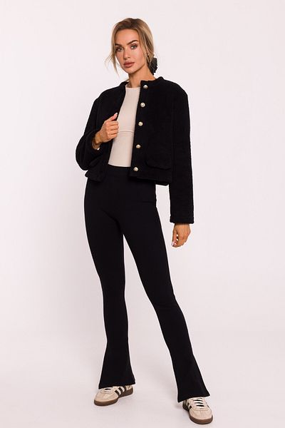 Made of Emotion Short teddy knit blazer