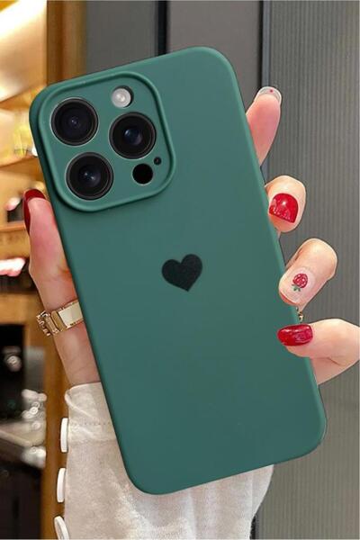 3GEN CASE Iphone 16 pro compatible heart logo colored first silicone case