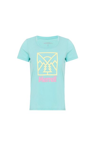 Merrell Scene Women's Blue T-Shirt Women's T-Shirt M21W006