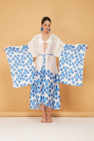 Eda Taşpınar Aqua Kaftan - Queen of Cool Teks-00070
