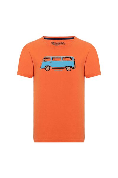 ROUTEFIELD Theory Men's Orange T-Shirt Men T-Shirt Rftheory22
