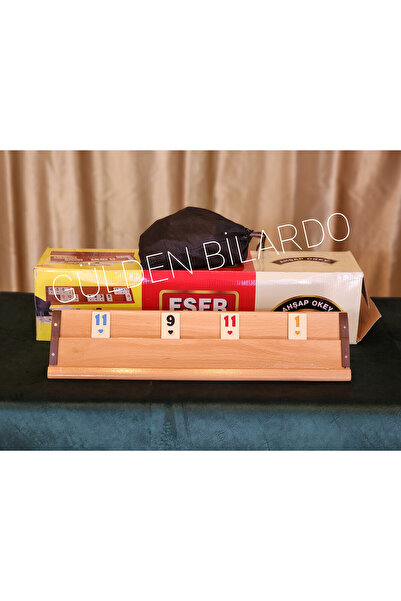 ESER Ahşap Ağaç Okey Takımı