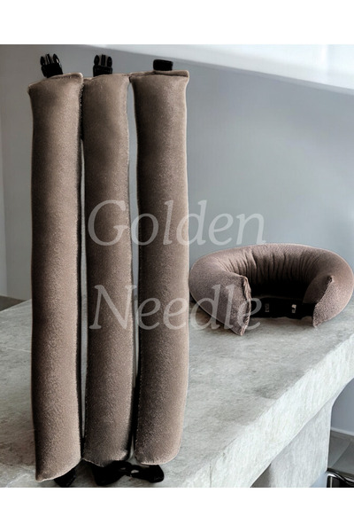 Golden Needle Velvet Hair Sausage Styling Curler Heatless Hair Styling Curler...