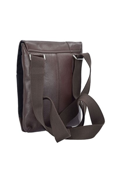 Esquire Kožená kabelka cez rameno Sydney 21 cm