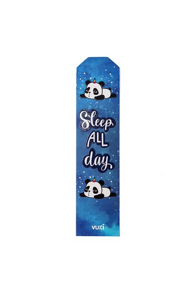 VUKİ Σελιδοδείκτης από χαρτί με σχέδιο Panda