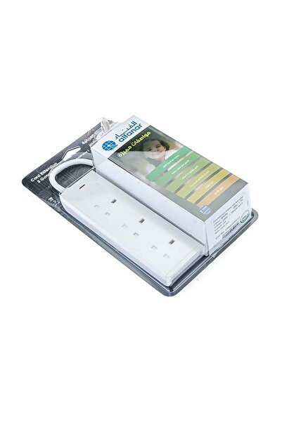 Alfanar 3-Socket Universal Extension Cord 3m