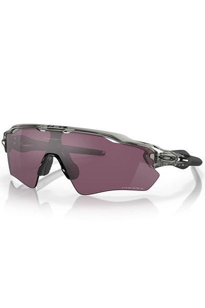 Oakley نظارات شمسية للرجال - رادار هوم باث منقوشة باللون الرمادي