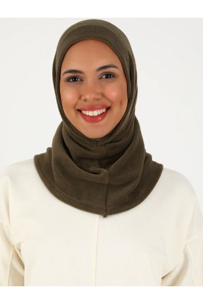 Differenza Αθλητικό καπό Hijab Khaki Thermal Fleece