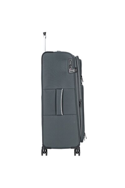 D&N Travel Line 9204 4 Rollen Trolley L 76 Cm Mit Dehnfalte