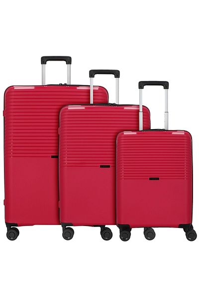 D&N Travel Line 4000 – 4-Roll-Kofferset, 3 TLG