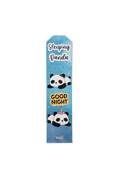 VUKİ Semn de carte din hârtie cu model panda