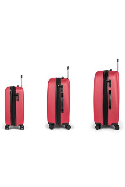 Gabol Paradise XP 4-teiliges, plissiertes Kofferset mit Erweiterung