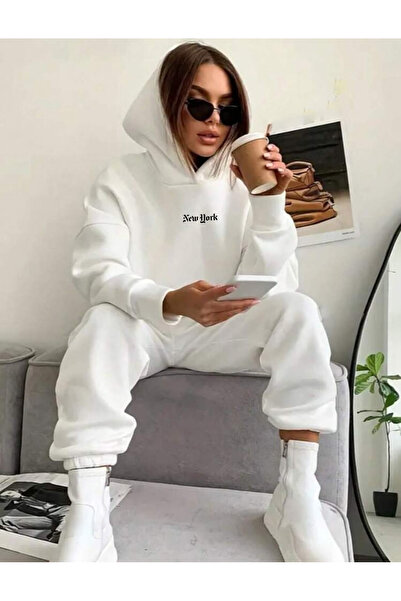 BW Bravely Wear طقم بدلة رياضية سوفت لوكس للجنسين - قطن، مقاس كبير