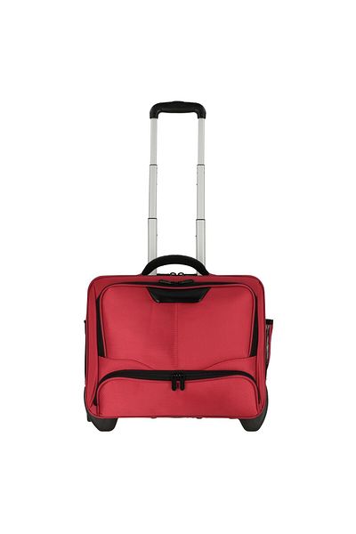 Dermata 41 cm Laptop Fach – 2 Rollen Business Trolley