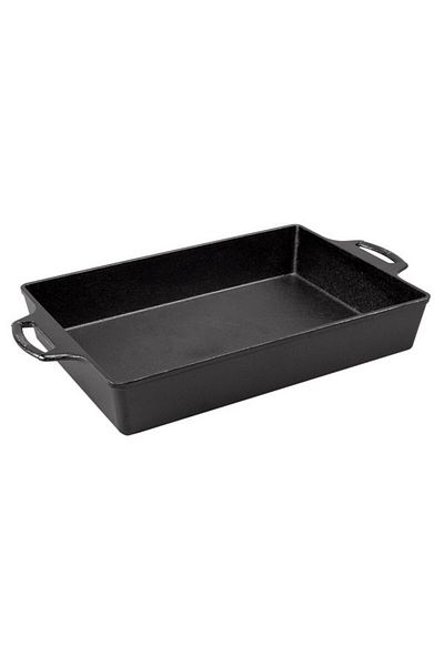 Lodge Seasoned Even Heating Cast Iron Casserole 9 x 13inch