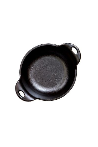 Lodge Heat-Treated Durable Cast Iron Round Mini Serving Bowl 12oz