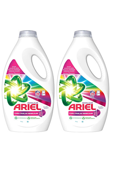 Ariel Sıvı Çamaşır Deterjanı Renkliler Özel 29Yıkama x2Adet