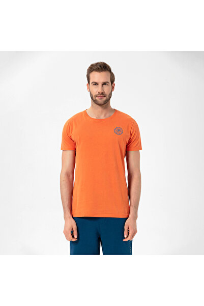 ROUTEFIELD Ανδρικό πορτοκαλί μπλουζάκι Timothy ΑΝΔΡΙΚΟ T-SHIRT RFTIMOTHY22