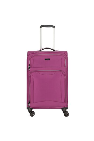 D&N Travel Line 9204 4 Rollen Trolley M 66 cm mit Dehnfalte