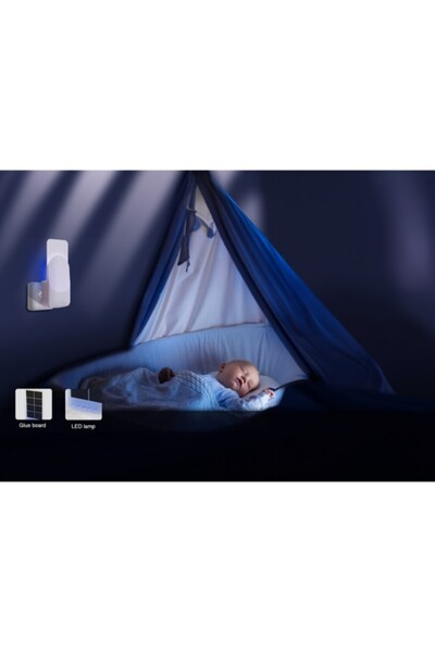 Dynatrap مصيدة الغراء القاتلة للحشرات بمصباح LED