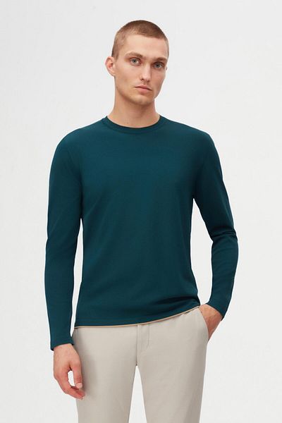 Tween Pulover verde smarald