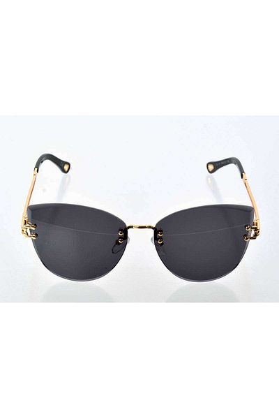 sedustore Women's Luxury Black Tinted Glass Sunglasses - Fashion Eyewear