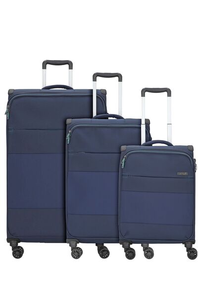 D&N Travel Line 9004 – 4-teiliges Roll-Cofferset, 3 TLG