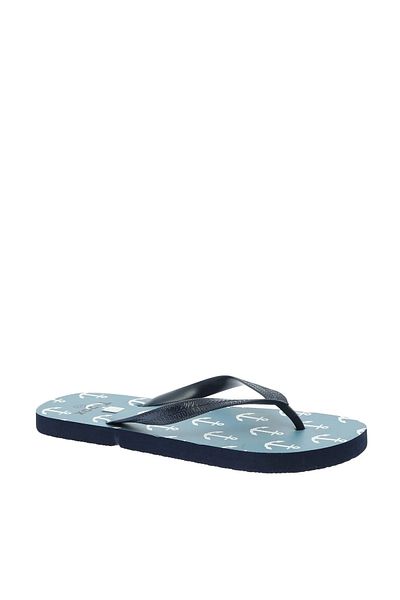 T-Box Faux Leather Slippers