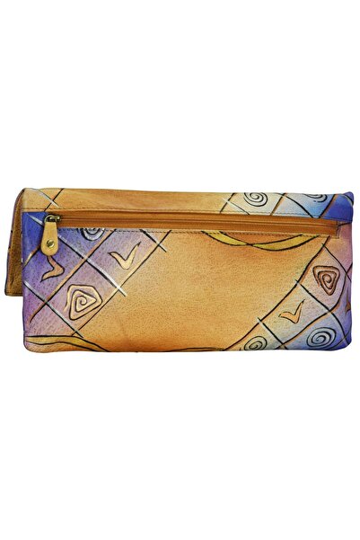 Greenland Nature Art+Craft Clutch Tasche I Leder 30 cm