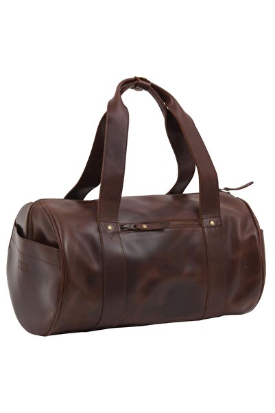 Buckle & Seam Franz Weekender Reisetasche Leder 23 cm