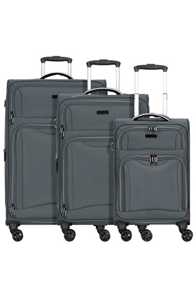 D&N Travel Line 9204 4-rolová súprava 3-dielna Mit Dehnfalte