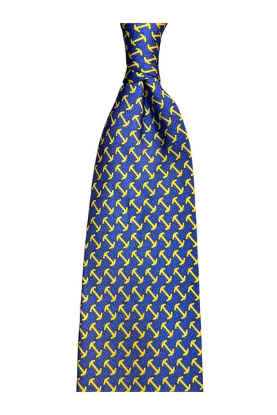 CROATE 100% Silk Custom Pattern Tie