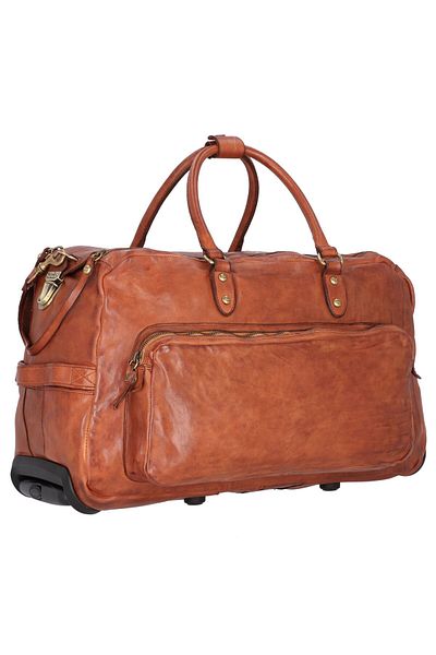 Campomaggi 2 Rollen Reisetasche Leder 57 cm