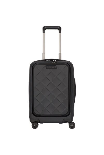 Stratic Leder & mehr 4 Rollen Kabinentrolley 55 cm Laptopfach