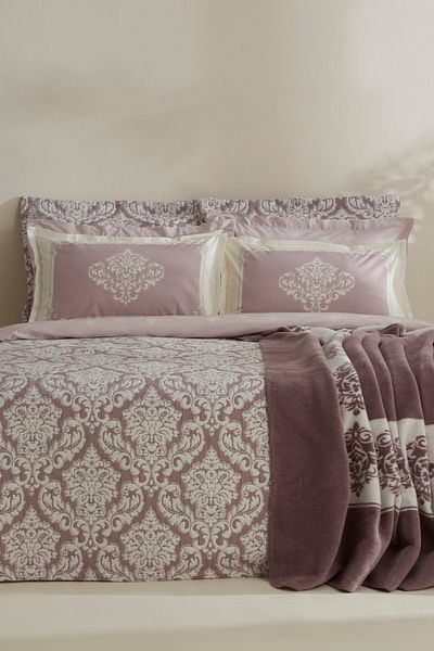 Karaca Home Αχρόνιο Σετ Χειμώνας Plum