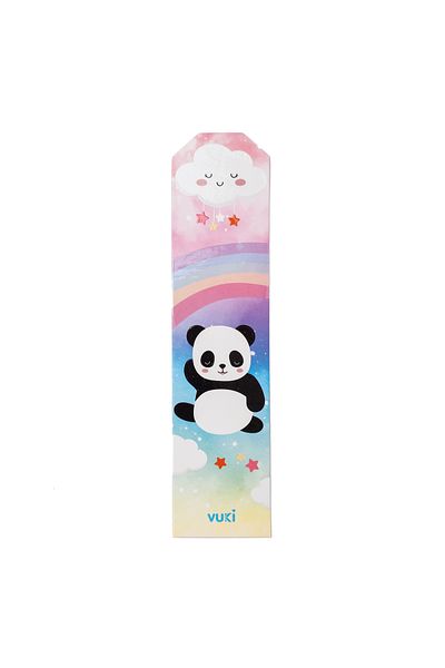 VUKİ Σελιδοδείκτης από χαρτί με σχέδιο Panda