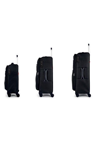 Gabol Cloud 4 - 3-dielna súprava rozširujúceho skladaného kufra na kolieskach