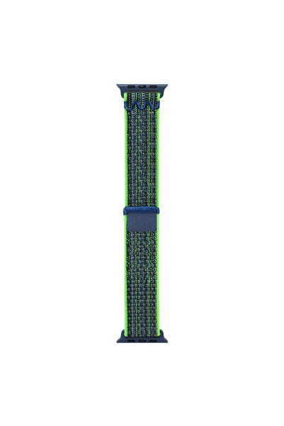 Ummeslem Apple Watch 10 42mm KRD-91 Hasır Kordon Kayış Strap Kayış