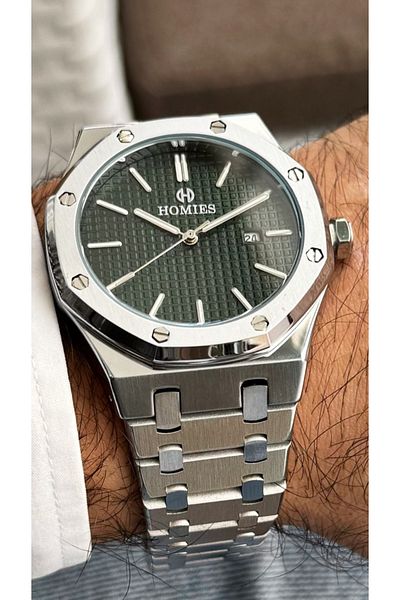 Homies Men's Wrist Watch - Steel Stainless Cord, 3 Atm Waterproof