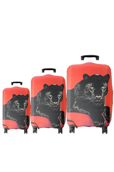 MY SARACİYE Saraciye 128 Jaguar 2 Suitcase and Suitcase Set - Large, Medium and Cabin Size Case Set