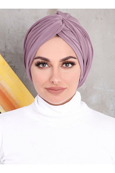 Differenza Sandy Wrapped Bonnet - Dark Powder