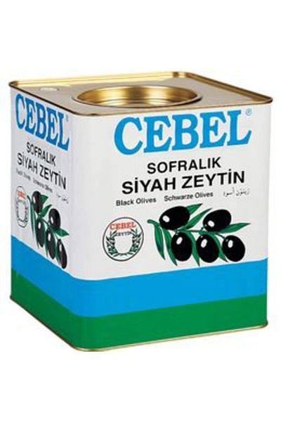 Cebel OLIVE BLACK CEBEL 2XS SIZE 10 KG TIN