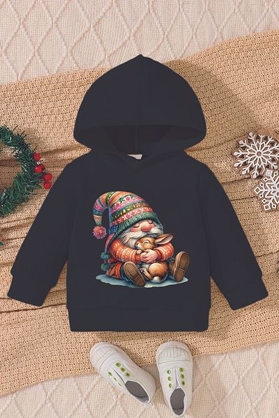 ADABEBEK Christmas Dwarf Printed Christmas Baby Sweatshirt - 23079