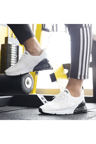 AZE STEP White Air Mesh Sneaker - Ελαφρύ, καθημερινό περπάτημα, τρέξιμο, Aıc 270