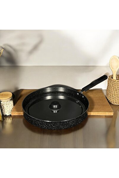 BENA LİFE YUFKA BÖREK BALIK KIZARTMA TAVASI KAPAKLI 32 CM