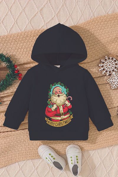 ADABEBEK Santa Claus Printed Christmas Baby Sweatshirt - Special Gift 23094